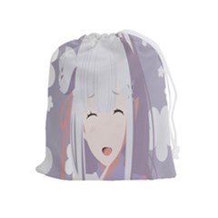 Emilia Rezero Drawstring Pouch (xl) by Azkajaya
