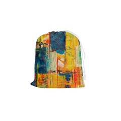 Wall Art Drawstring Pouch (small) by Azkajaya