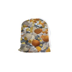 Ballon Classroom Drawstring Pouch (small) by Azkajaya