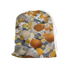 Ballon Classroom Drawstring Pouch (xl) by Azkajaya