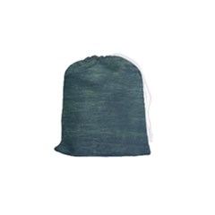 Wooden Wall Drawstring Pouch (small) by Azkajaya