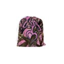 Pink Browning Deer Glitter Camo Camouflage Drawstring Pouch (Small) View2