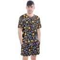 Mental Emojis Emoticons Icons Men s Mesh T-Shirt and Shorts Set View1