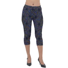 Do Be Action Stillness Doing Lightweight Velour Capri Leggings  by Paksenen