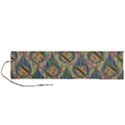 Tribal Background Boho Batik Roll Up Canvas Pencil Holder (L) View1