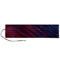 Illustrations Space Purple Roll Up Canvas Pencil Holder (l) by anzea