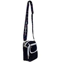 Abstract Texture Shoulder Strap Belt Bag by anzea