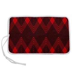 Pattern Red Black, Pen Storage Case (m) by 2607694c