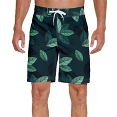 Foliage Men s Beach Shorts by HermanTelo