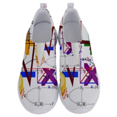 Mathematics Formula Physics School No Lace Lightweight Shoes by Bedest
