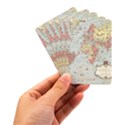 Vintage Old Antique World Map Playing Cards Single Design (Rectangle) with Custom Box View3