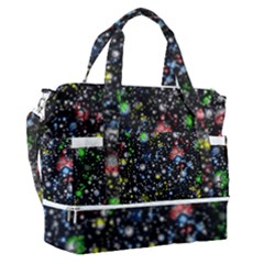 Universe Star Planet Galaxy Sports Shoulder Bag With Shoes Compartment by Ravend