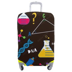 Science Lesson Flat Vector Seamless Pattern Luggage Cover (medium) by Loisa77