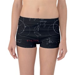 Math Board Circuit Circuits Computer Shield Tech Technology Reversible Boyleg Bikini Bottoms by Loisa77