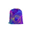 Seamless Vintage Pattern Retro 80s Or 90s Style Abstract Drawstring Pouch (Small) View1