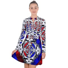 The Grateful Dead Long Sleeve Panel Dress by Grandong