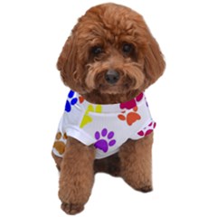 Pawprints Paw Prints Paw Animal Dog T-shirt by Apen