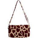 Animal Print Girraf Patterns Removable Strap Clutch Bag View2