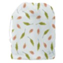 Leaves Pattern Seamless Texture Drawstring Pouch (3XL) View2