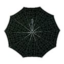 Enigmatic Demon Black and White Pattern Automatic Folding Umbrella with Case (Large) View1