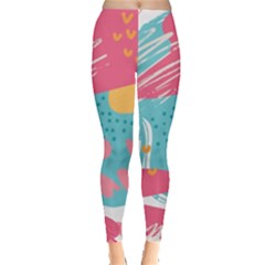 Background Abstract Everyday Leggings  by Salmanaz77