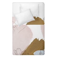 Flower Branch Corolla Wreath Duvet Cover Double Side (single Size) by Salmanaz77
