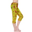 Oil Drop Water Oil Abstract Oily Capri Leggings  View4
