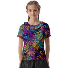 Illustration Graphics Art Kids  Frill Chiffon Blouse by anzea