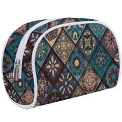 Flower Texture Background Colorful Pattern Make Up Case (large) by Cemarart