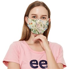 Textile Fabric Tropical Fitted Cloth Face Mask (adult) by Paksenen