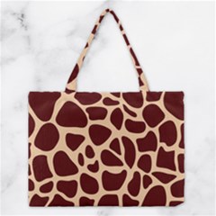 Animal Print Girraf Patterns Medium Tote Bag by Ket1n9