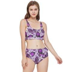 Butterflies Butterfly Insect Animal Nature Frilly Bikini Set by Maspions