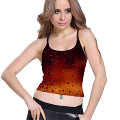 Water Drops, Lui, Amazing Spaghetti Strap Bra Top by kyorashop23