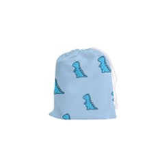 Dinosaur , Cute, Pastel, Drawstring Pouch (xs) by kyorashop23