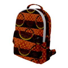 Art Pattern Design Wallpaper Flap Pocket Backpack (large) by Posterlux