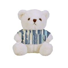 Texture Abstract Buildings Full Print Tee For Cuddly Teddy Bear by anzea
