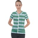 Pattern Triangle Short Sleeve Zip Up Jacket View1
