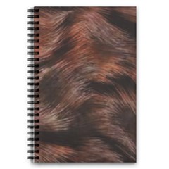 Brown Wool Texture 5 5  X 8 5  Notebook by kyorashop23