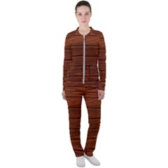Seamless Wooden Planks Brown Wooden Background Casual Jacket And Pants Set by kyorashop23