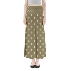 Camping Is Fun! Full Length Maxi Skirt by GeekLover