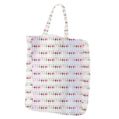 Wine Glass Pattern Giant Grocery Tote by anzea