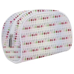Wine Glass Pattern Make Up Case (medium) by anzea