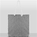 Marble Cracked Pattern Surface Full Print Rope Handle Tote (Large) View2