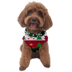 Christmas Time Pattern Christmas Ornament Dog Sweater by Bedest