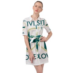 Pal(no Bg) Belted Shirt Dress by DaMorClothingCompany