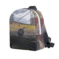 Maritime Memories, San Antonio Oeste, Rio Negro, Argentina Kids  Age 2-4 Lightweight Preschool Backpack by dflcprintsclothing