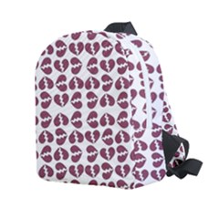 Love In Pieces Print Pattern Design Kids  Age 2-4 Lightweight Preschool Backpack by dflcprintsclothing