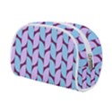Purple Blue Pattern Make Up Case (Small) View2