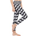 Stylish Coffee Cup Pattern Lightweight Velour Classic Yoga Leggings View4