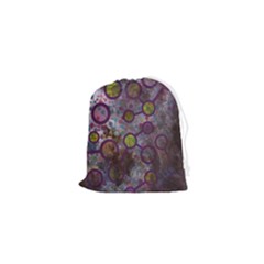 Abstract Molecular Space Art Drawstring Pouch (xs) by ExtraAwesomeSauce